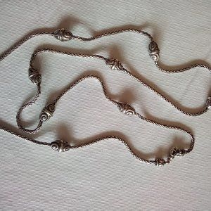 Necklace - Sterling Silver 34"